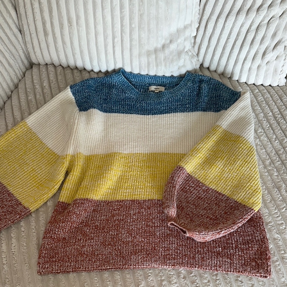 Colorful Striped Women's Sweater